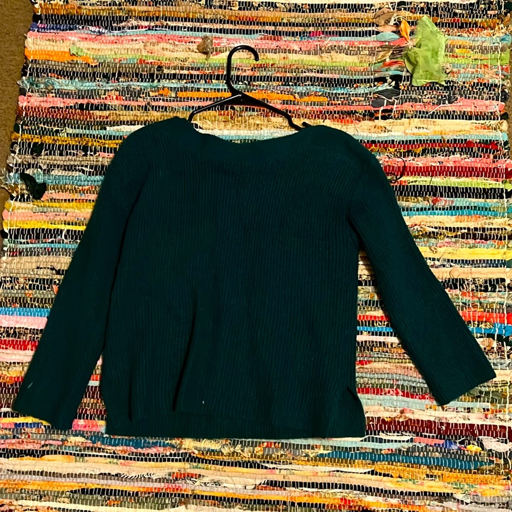 Nordstrom green sweater